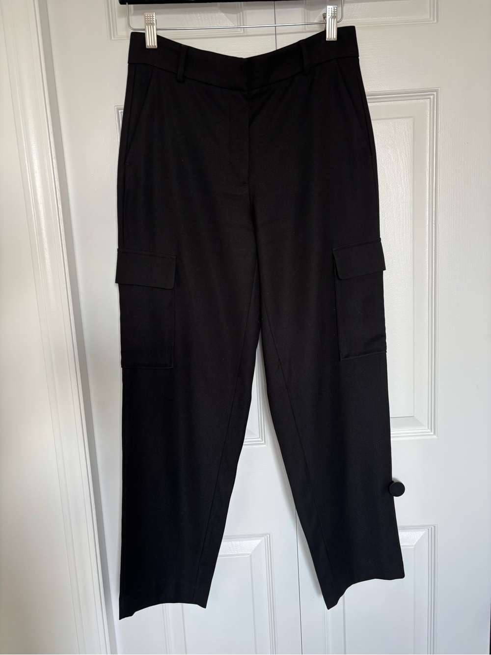RW&CO. Black Straight‑Leg dress pants with side pockets
